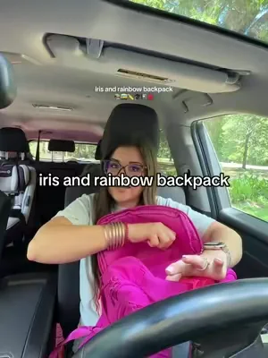 #irisandrainbow #backpack #backpacks #bookbag #collegestudents 