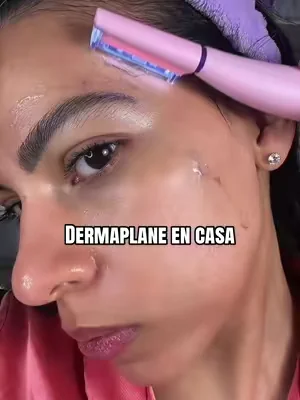 Dermaplaning at home - smooth skin 🫶🏻💜✨ #dermaplaning #smoothskin #microdermabrasion #beautyhack #dealsforyoudays @Michael Todd Beauty 