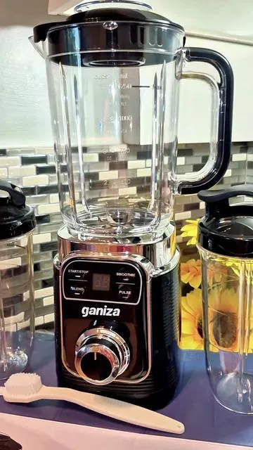 Ganiza Professional Smoothie Blender 1100W Motor 25000 RPM 8 Auto Programs for Frozen Fruits Ice 64 oz Large 12-in-1 Countertop Blender Dishwasher Safe Multifunctional Juicer food processor nutribullet vitamix juicer machine #dealsforyoudays #SummerWins #blender 
