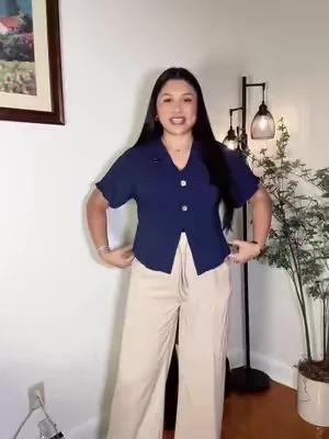 #blouse #tiktokshopcreatorpicks #womensfashion #casualshirt 