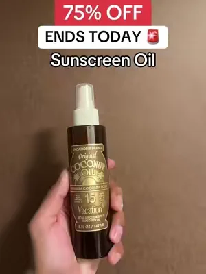 Get it today! #dealuxe #sunscreenoil #tiktokshop #deals #vacationbrand 