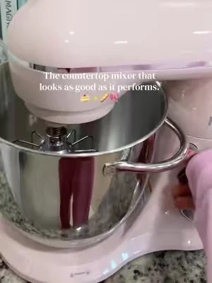 Replying to @Food and Home Files From cookie dough to whipped cream to homemade bread, this 6.5QT stand mixer handles it all. Ten speeds, a large stainless steel bowl, and a color you’ll actually want to leave on your counter. #StandMixer #KitchenFinds #HomeBaking #KitchenEssentials #TikTokShopCreatorPicks @Kitchen in the Box US 