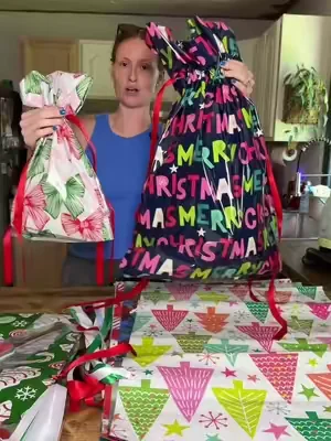For those gifts that are too awkward to wrap!