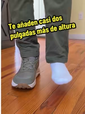 Te añaden casi dos pulgadas más de altura! Estás botas son cómodas y ligeras ideales para trabajos de todo tipo #tiktokshopcreatorpicks #summerwins #workboots #workshoes #botasdetrabajo 