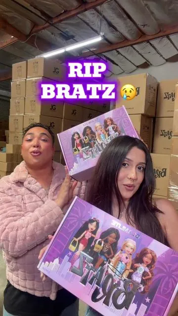 RIP Bratz 😢 get it before it’s gone forever! 💔 @Anna Lydia #bratz #unboxing #bratzmakeup #beauty 