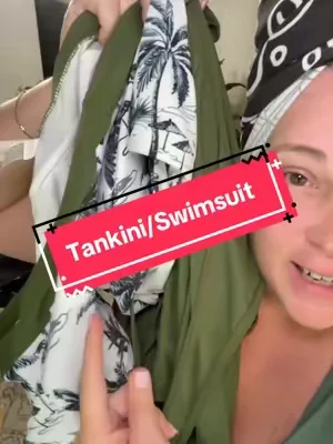 #tankini #swimsuit #swimwear 
