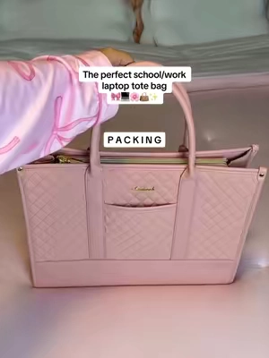 The perfect school/work tote bag 🤩 Holds 2 drinks, a laptop & iPad 💻📱✨ #lovevook #schoolbag #workbag #summerwins #dealsforyoudays 