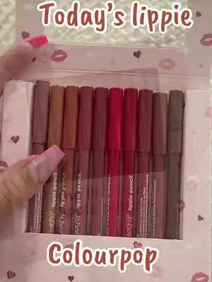 Todays lippie Bff 2 #lippie #colourpopcosmetics #lippencil 