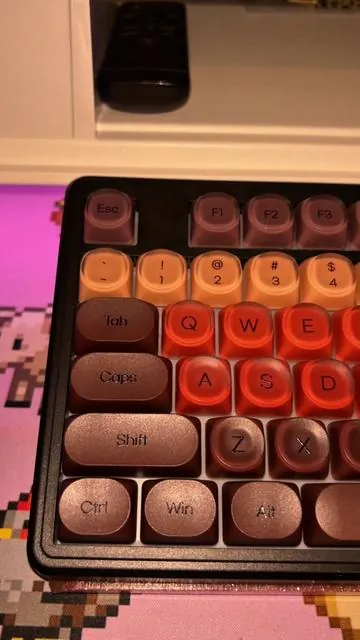 Day 4 of Top 5 Keebs week! My Furycube IP108 PRO in this beautiful lipstick foundation colorway 💄💋@FURYCUBE Local  #tiktokshopdealsforyoudays #dealsforyoudays #keebtok #keeb #keyboardasmr 
