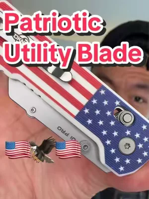 A Patriotic Folding Utility Blade Multi-Tool from @OKNIFE DIRECT #multitool #everydaycarry #july4th #america #usa 