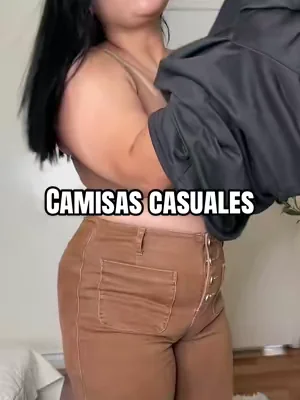 Camisas casuales #womenfashion #camisa #shirt 
