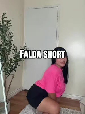 Falda short #dealsforyoudays #falda #camisa 