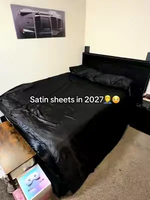 These feel sooo much better than satin!! #sheets #bamboosheets #coolingsheets #dealsforyoudays  #creatorsearchinsights 