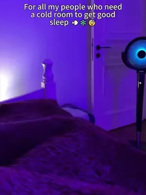 Finally a way to get good sleeping 🙏🧊 #sleep #bestsleep #bestsleepever #coolingfan #Summervibes 