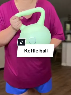 A kettle ball for the big mamas #plussizeworkouts  #kettlebellworkout #kettlebell  