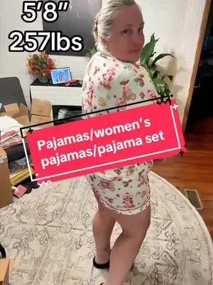 #Pajamas #PajamaSet #WomensPajamas 