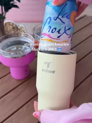 @Reduce #koozie #cancooler #colddrinks #dealsforyoudays #TikTokShopCreatorPicks 
