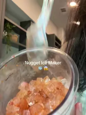La mejor máquina de hacer hielo tan suave para comerse, económica también!  #nuggeticemaker #nuggeticemachine #icemachine #summerdrinkideas 