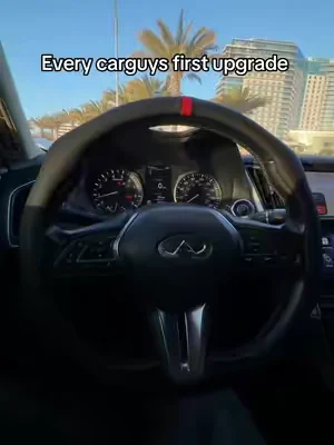 Crazy how much this makes a difference to the interior #dealsforyoudays #steeringwheelcover #carsoftiktok #carguys #caraccessories 