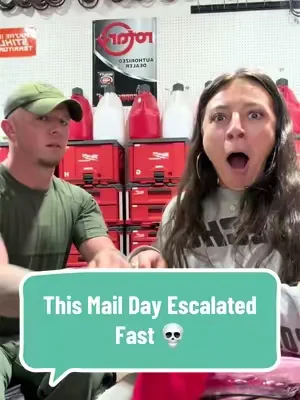 Watch what happens after he puts the boots on. 🤣 