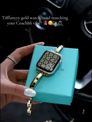 Perfect for small wrists, easy to style, and free shipping right now. Your iWatch can look classy too 🤍⌚#smartwatch#watchband#missair #iwatch#fyp  
