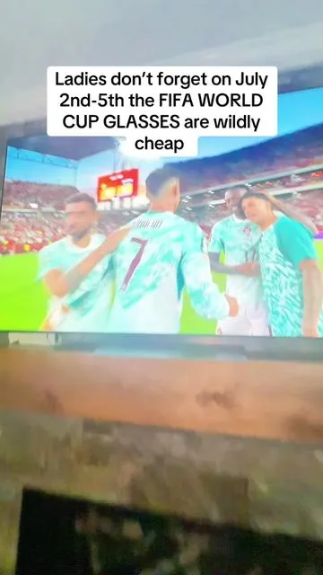 FIFA world cups glasses #tiktokshopcreatorpicks #fifa #fifa2026 *Disclaimer: Prices, sales, coupons, discounts are accurate at the time this video is posted and may vary afterwards as the Seller and TikTok may regularly change their limited-time promotions. Check the product page for the most current price. Free shipping, sale prices, and TikTok coupons may vary by account. Whatever items and quantities are in your cart at checkout is exactly what you will receive. 