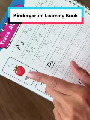 This handwriting book is great for kindergarten readiness!!! #kindergartenlearning #kindergartenteacher #kindergartentips #learntowrite #kindergarten 