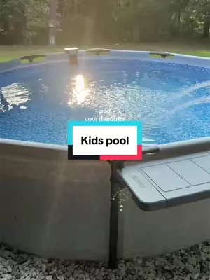 Best investment for my kids summer ✨ #swimmingpool #kidspool #kidsswimmingpool 