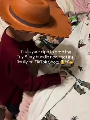 This is your sign to grab the Toy Story bundle now that it’s finally on TikTok Shop! 🥹🧚‍♀️🤠 @Disney Store #toystory5 #toystory #woody#buzzlightyear #disney 