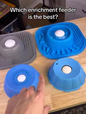 Which enrichment feeder is the best? #dog #dogs #dogsoftiktok #puppy #enrichmentfordogs 