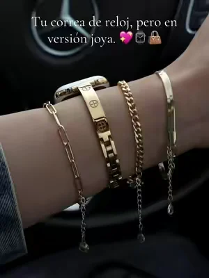 Una correa pulida que combina perfectamente con pulseras, anillos y looks diarios. "💕✨💍	#watchband#SummerWins#DealsForYouDays#missair#smartwatch