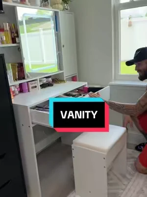 #vanity #makeupvanity #vanitymakeup #vanityorganization #vanitysetup 