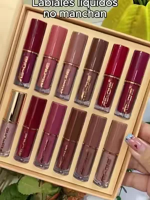 12 liquid lipsticks that stay put while you eat, talk, and conquer.#tiktokshop#fyp  #beauty  #Maquillaje
