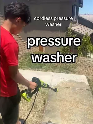 cordless pressure washer #mom #momtok #fyp #foryoupage 