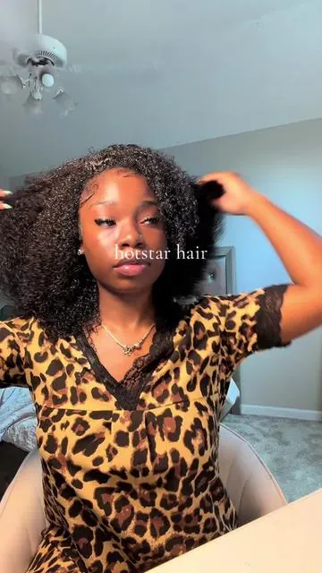 love me a half wig 🥰😘😍 fresh off the wake up easy 5 minute install @Hot Star Hair #summervibes 