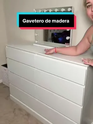 Un gavetero demasiado espacioso #creatorsearchinsights #tiktokshopstockup #tiktokshopcreatorpicks #drawer #dresser 