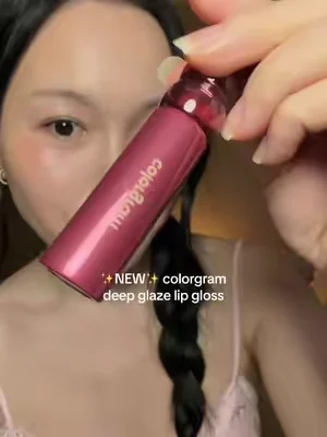 NEW drop from Colorgram  ✨ Deep Glaze Lip Gloss  @Colorgram US #colorgram #liptint #lipgloss 