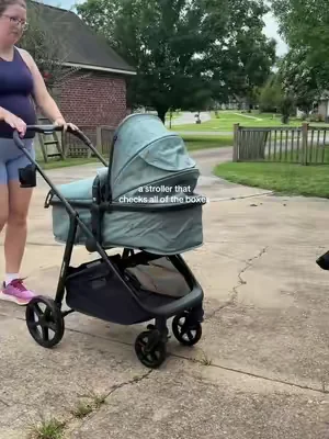 If I could go back and build my baby registry again, this stroller would be one of the first things I'd add. After going through multiple strollers with my first two kids, I finally knew exactly what I wanted this time around. The Mompush Wiz has the one-hand fold, newborn pram mode, reversible seat, and smooth ride I've been looking for all along. It grows with your baby, so you're not shopping for another stroller a few months later. I honestly wish someone had recommended this to me years ago. @Mompush US #summerwins #babyregistry #babystrollerreview #babypram 