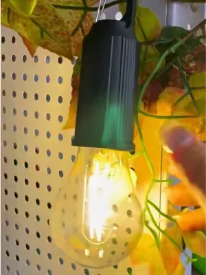 Linterna solar de camping carga de día ilumina de noche ideal para exteriores 💡🏕️🏡☀️#TikTokMadeMeBuylt#FYP #LinternaSolar #ForYou #Viral