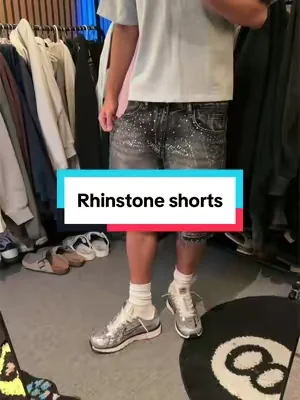 Affordable rhinestone shorts #rhinstoneshorts