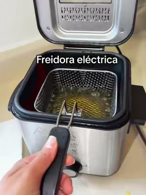 Freidora eléctrica #freidora #kitchen #Home #tiktokshop #BlackTikTok 