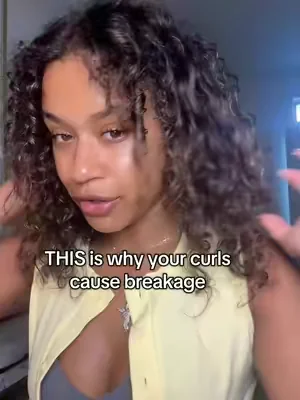 How to avoid breakage #curlyhairroutine #curlyhairtutorial #colorwow #hairmoisturizer #lengthretention 