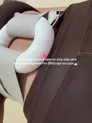 10 minutos al día y me van agradecer 🛐✨💅🏻 #emsculpt 