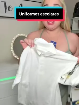 Hay que comprar a tiempo los uniformes escolares porque después son más costosos #creatorsearchinsights #uniformschool #tiktokshopcreatorpicks #tiktokshopstockup 