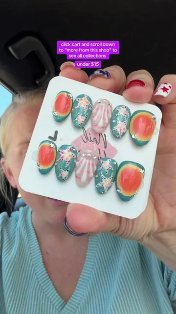 nailhaven usa. nailhaven press on nails. nail haven press on nails. Best press on nails. Press on nail recommendations. Handmade press on nails. Acrylic press on nails. Summer press on nails. Short almond press on nails. #nails💅 #pressonnails #nailhaven @Nail Haven 