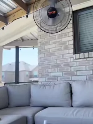 #VEVOR #WallMountFan #OscillatingFan #CoolingFan #GarageTools 