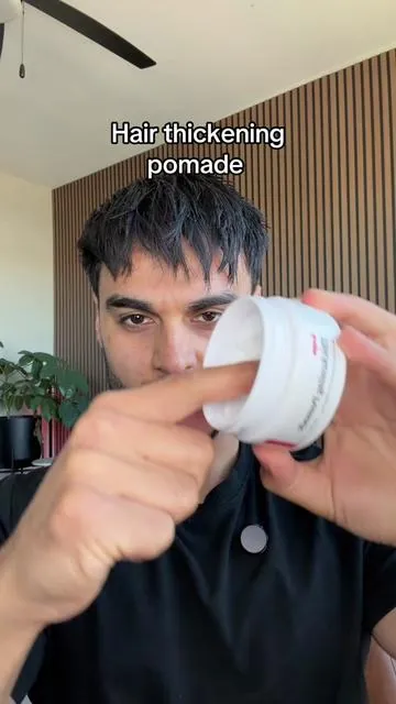 #pomade #hairstyle #hairthinning 