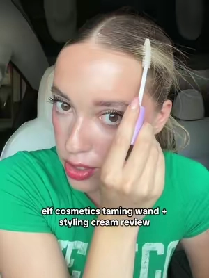 Like come on did we all just see that perfect clean girl  slick back 😮‍💨 #elfhaircare #slickback #elfcosmetics #cleangirlhair #creatorsearchinsights 