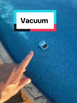 This vacuum makes pool maintenance so much easier! #pool #vacuum #clean #algea #floor 