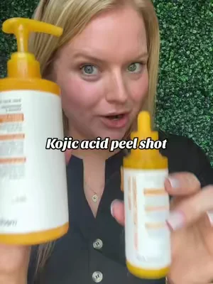 If you have PCOS and you’re trying to improve the look of rough skin, uneven skin tone, or dark-looking areas on your neck or body, this body care routine has become one of my favorites. I’ve been using a kojic acid and turmeric body peel to gently exfoliate and help my skin look smoother and brighter. #pcos #bodycare #kojicacid #turmeric #darkspots    